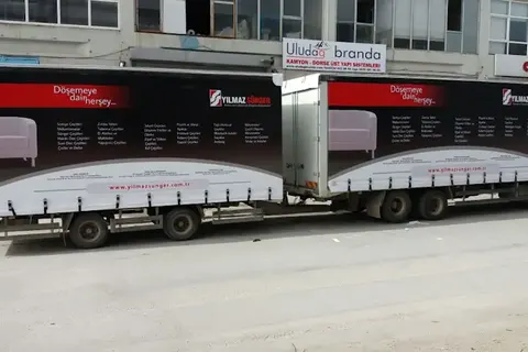 Kayar perde brandalı kamyonun dış görünümü · 31