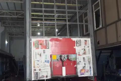 Fabrika tadilat alanındaki dorse · 7