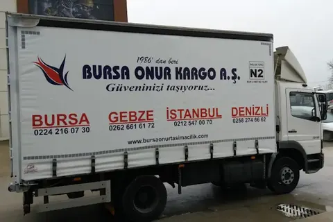 Kayar perde brandalı kamyonun dış görünümü · 61