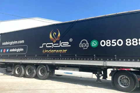 Branda kaplı dorsenin dış görünümü · 9