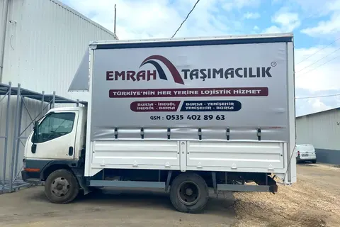 Kayar perde brandalı kamyonun dış görünümü · 1