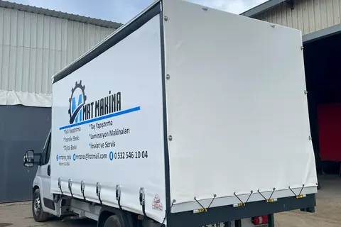 Branda kasalı kamyonetin dış görünümü · 25