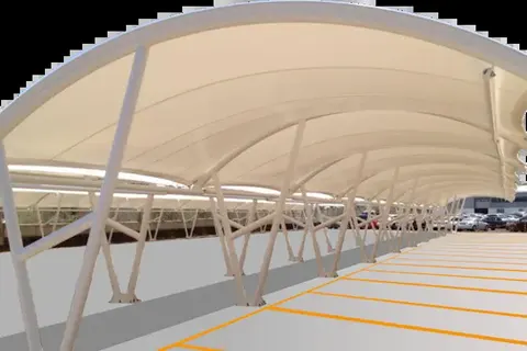 Otopark gölgeliği tasarım görseli · 4
